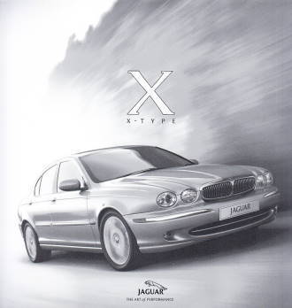 Autoprospekt Jaguar X Type