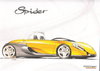 Autoprospekt Renault Spider März 1995