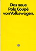 Autoprospekt VW Polo Coupe September 1982