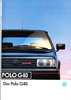 Autoprospekt VW Polo G40 Januar 1992