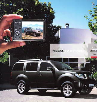 Autoprospekt Nissan Pathfinder Juli 2001