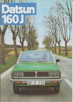 Datsun 160 Autoprospekte