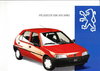 Autoprospekt Peugeot 106 XR - XRD Juli 1993