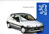 Autoprospekt Peugeot 106 XS Juli 1993