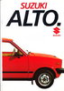 Autoprospekt Suzuki Alto August 1983