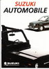 Autoprospekt Suzuki PKW Programm August 1985