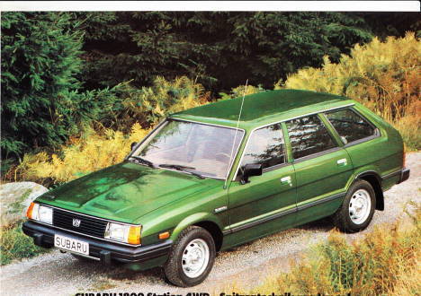 Autoprospekt Subaru 1800 Station 4WD