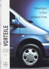 Autoprospekt Mercedes V Klasse Juni 1996 intern