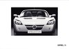 Autoprospekt Opel Speedster März 2000