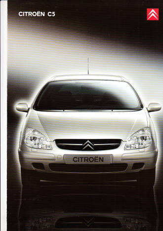 Autoprospekt Citroen C5 Oktober 2000