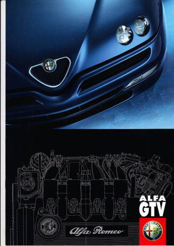 Autoprospekt Alfa Romeo GTV September 1999
