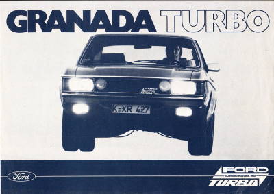 Autoprospekt Ford Granada Turbo May