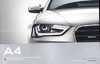 Autoprospekt Audi A4 S4 August 2012