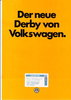 Autoprospekt VW Derby September 1981