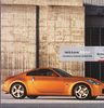 Autoprospekt Nissan 350 Z Zubehör März 2007