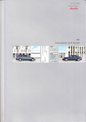 Autoprospekt Audi A6 November 2002