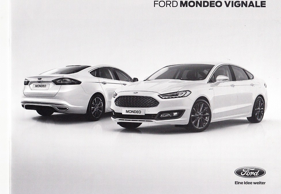 Preisliste Ford Mondeo Vignale Mai 2018