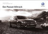 Preisliste VW Passat Alltrack Juni 2017
