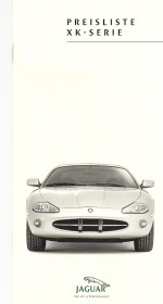 Preisliste Jaguar XK März 2000