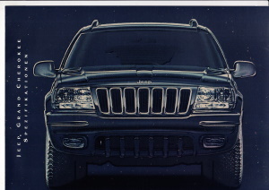 Farbkarte Jeep Grand Cherokee September 2001