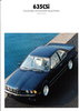 Farbkarte BMW 635 CSI 1 - 1989 englisch