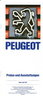 Preisliste Peugeot PKW Programm April 1988