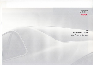 Technikprospekt Audi A6 August 1997