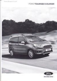 Preisliste Ford Tourneo Courier November 2019
