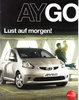 Autoprospekt Toyota Aygo Januar 2006