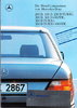 Autoprospekt Mercedes W 124 D März 1989
