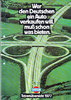 Autoprospekt Datsun Programm 1977 gelocht