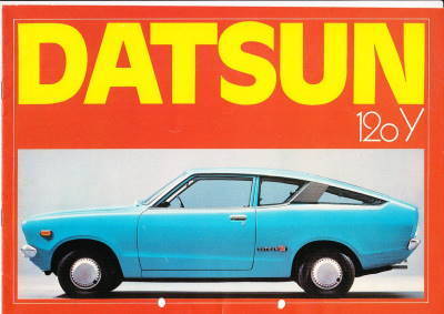 Autoprospekt Datsun 120 Y