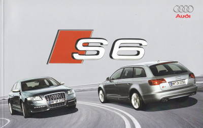 Autoprospekt Audi S6 März 2006