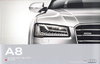 Autoprospekt Audi A8 September 2015