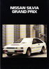 Autoprospekt Nissan Silvia Grand Prix April 1985