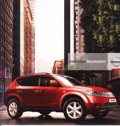 Autoprospekt Nissan Murano April 2007