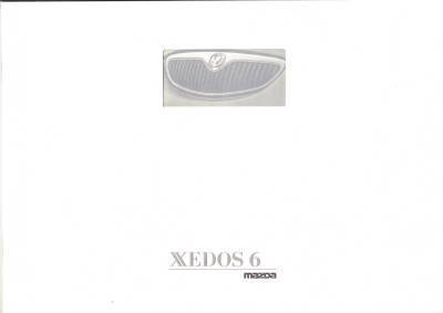 Autoprospekt Mazda Xedos 6 Juli 1992