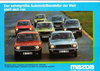 Autoprospekt Mazda Programm März 1976