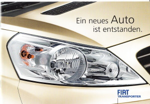 Autoprospekt Fiat Scudo
