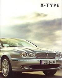 Autoprospekt Jaguar X-Type April 2007