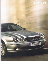 Autoprospekt Jaguar X-Type Juli 2006
