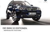 Autoprospekt BMW X3 Editionen 2 - 2009
