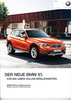 Autoprospekt BMW X1 Ausgabe 2 - 2012