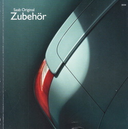 Autoprospekt Saab Zubehör Juni 2000