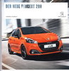 Autoprospekt Peugeot 208 Juni 2015