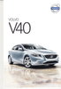 Autoprospekt Volvo V 40 Mai 2014