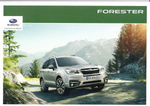Autoprospekt Subaru Forester 2016