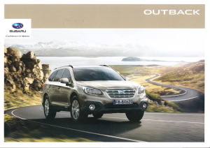 Autoprospekt Subaru Outback 2016