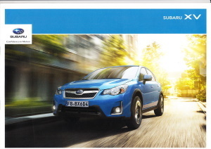 Autoprospekt Subaru XV 2016