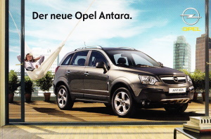 Autoprospekt Opel Antara September 2006